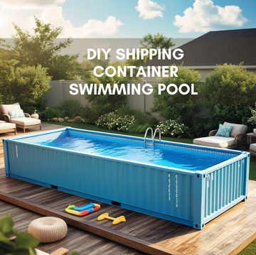 DIY Shipping Container Swimming Pool