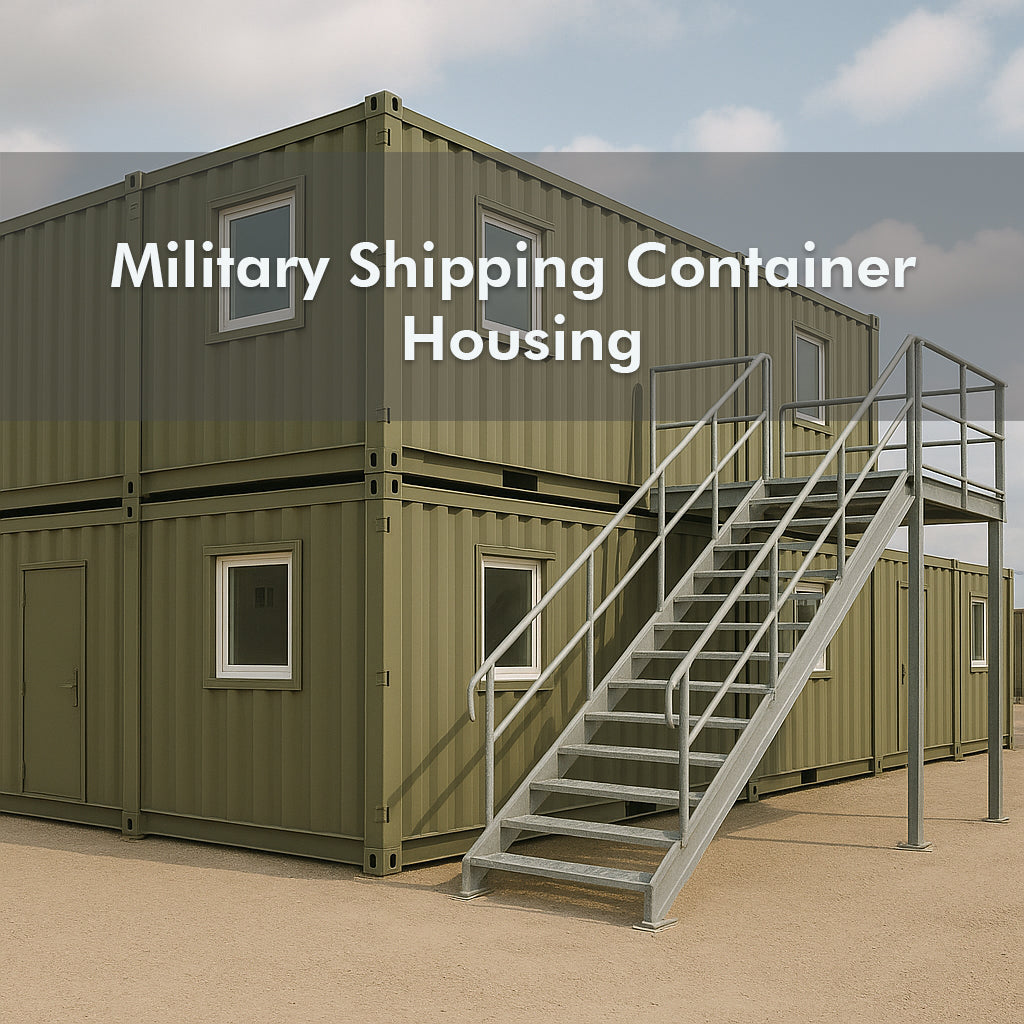 Military Shipping Container Housing – Midstate Containers