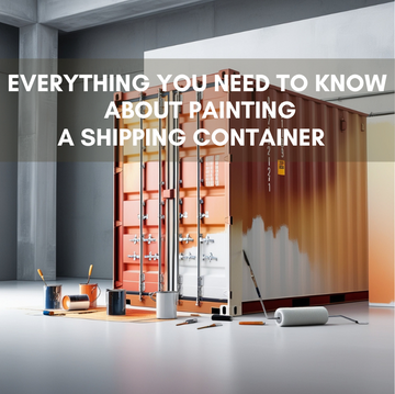 Painting a Shipping Container