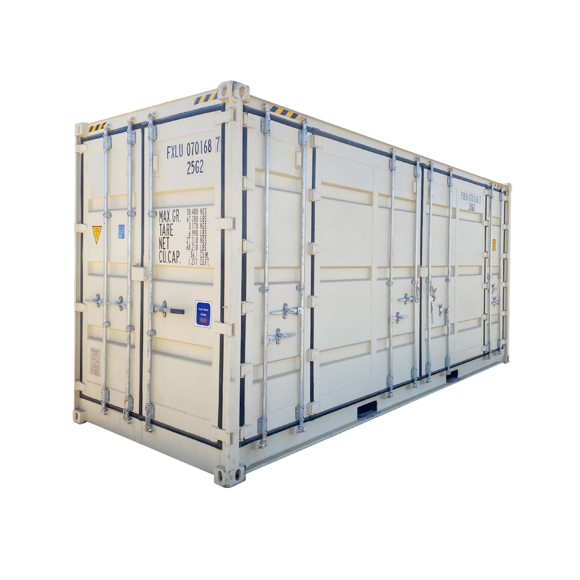 20' High Cube Open Side Container for sale – Midstate Containers