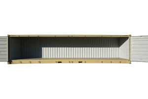 40' High Cube Open Side Container