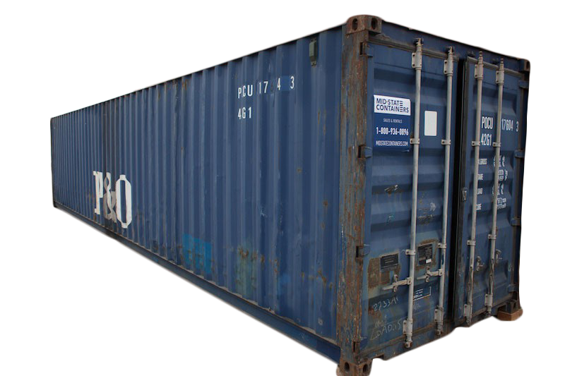 40’ Standard Wind and Watertight Container