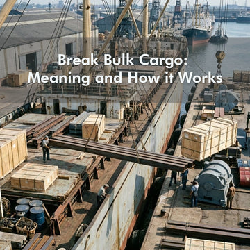 What is Break Bulk Cargo: Meaning, Benefits, and Shipping Process
