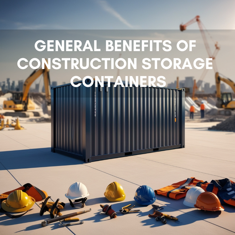 Benefits of Construction Storage Containers – Midstate Containers