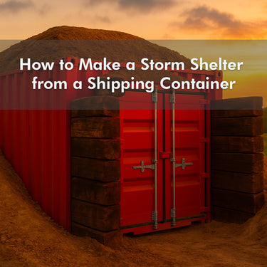 How to Make a Storm Shelter from a Shipping Container