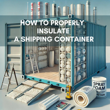 Shipping Container Insulation 