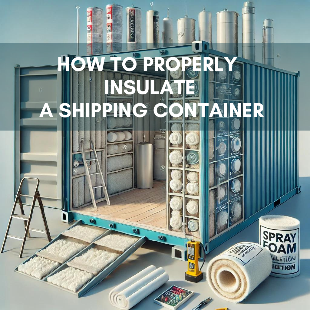 Shipping Container Insulation 