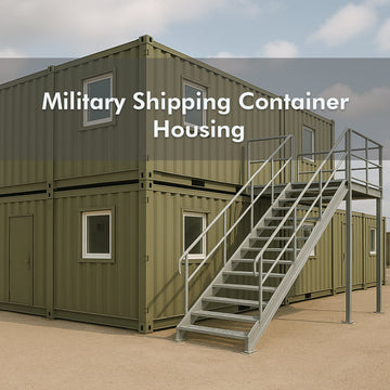 Container Building Army Military Shipping Container Housing – Midstate Containers