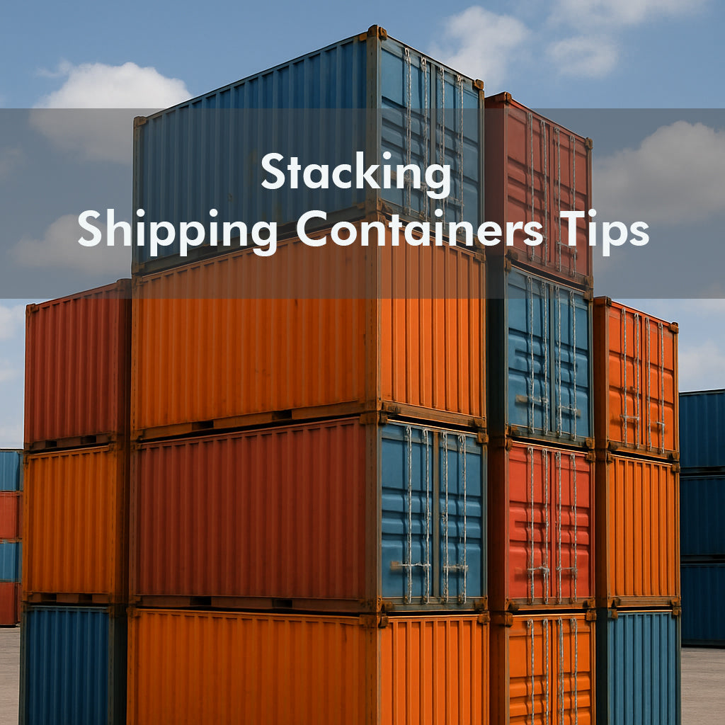 Stacking Shipping Containers Tips – Midstate Containers