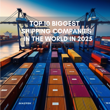 Top 10 Biggest Shipping Companies in the World in 2025