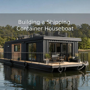 Building a Shipping Container Houseboat