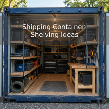 Shipping Container Shelving Ideas