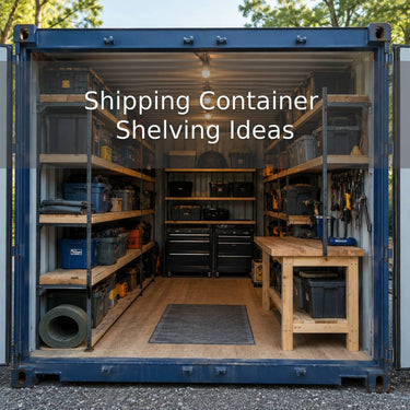 Shipping Container Shelving Ideas