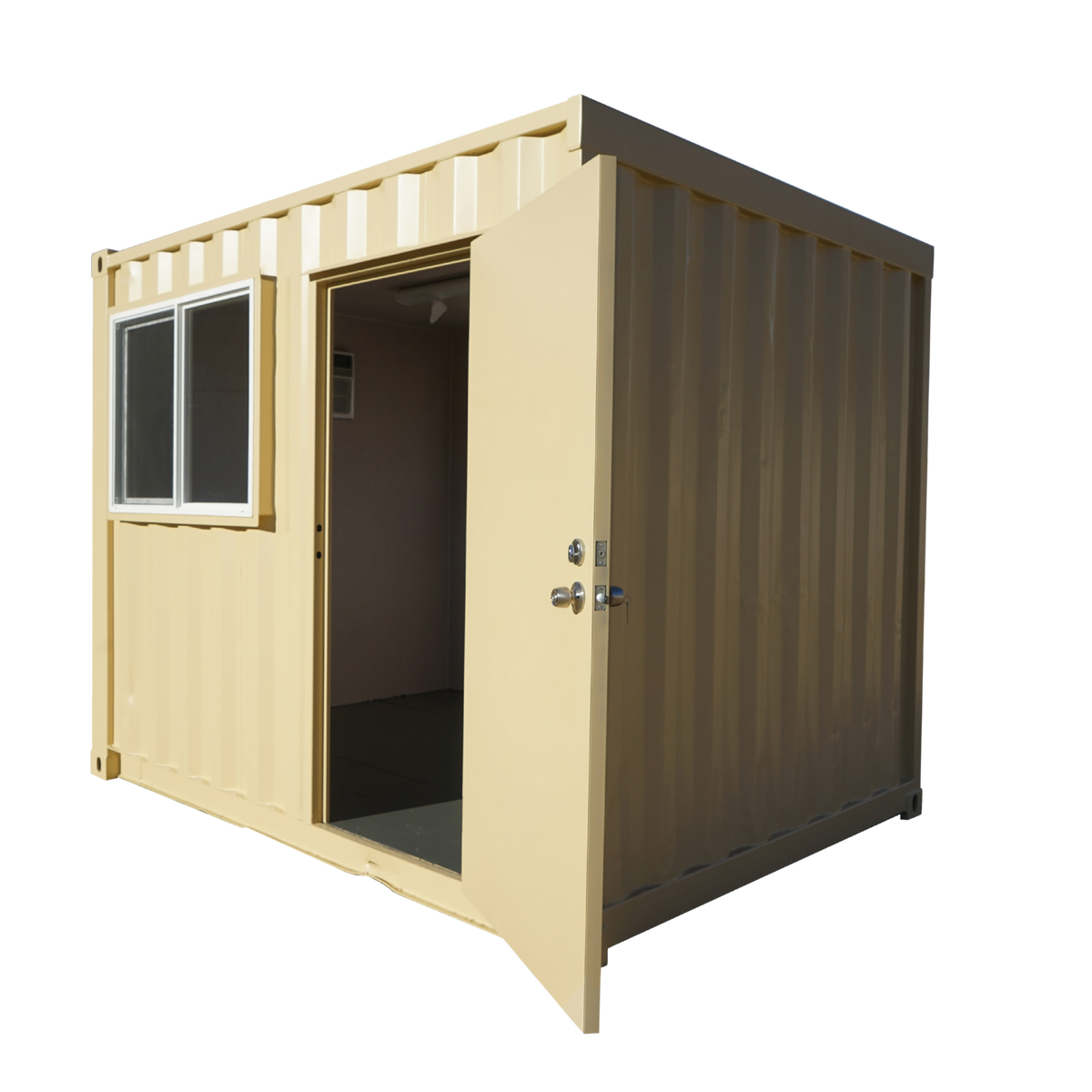 10' Ground Level Office Container