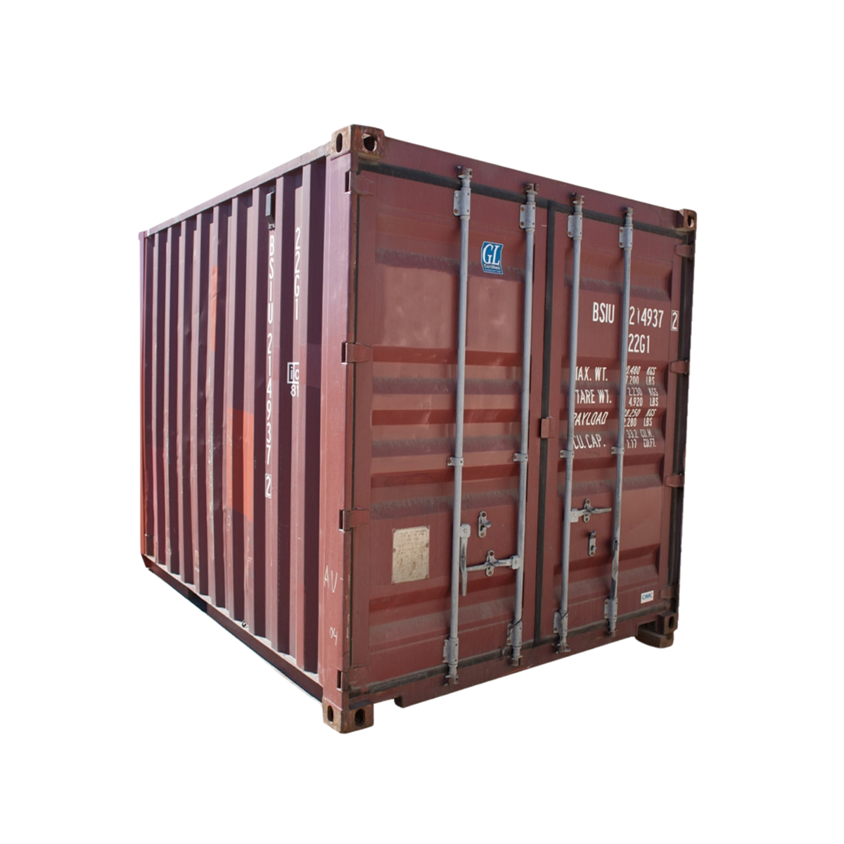 10' Standard Cargo Worthy Container