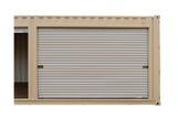 Dry Storage Container with 12' roll up door  secured with locks