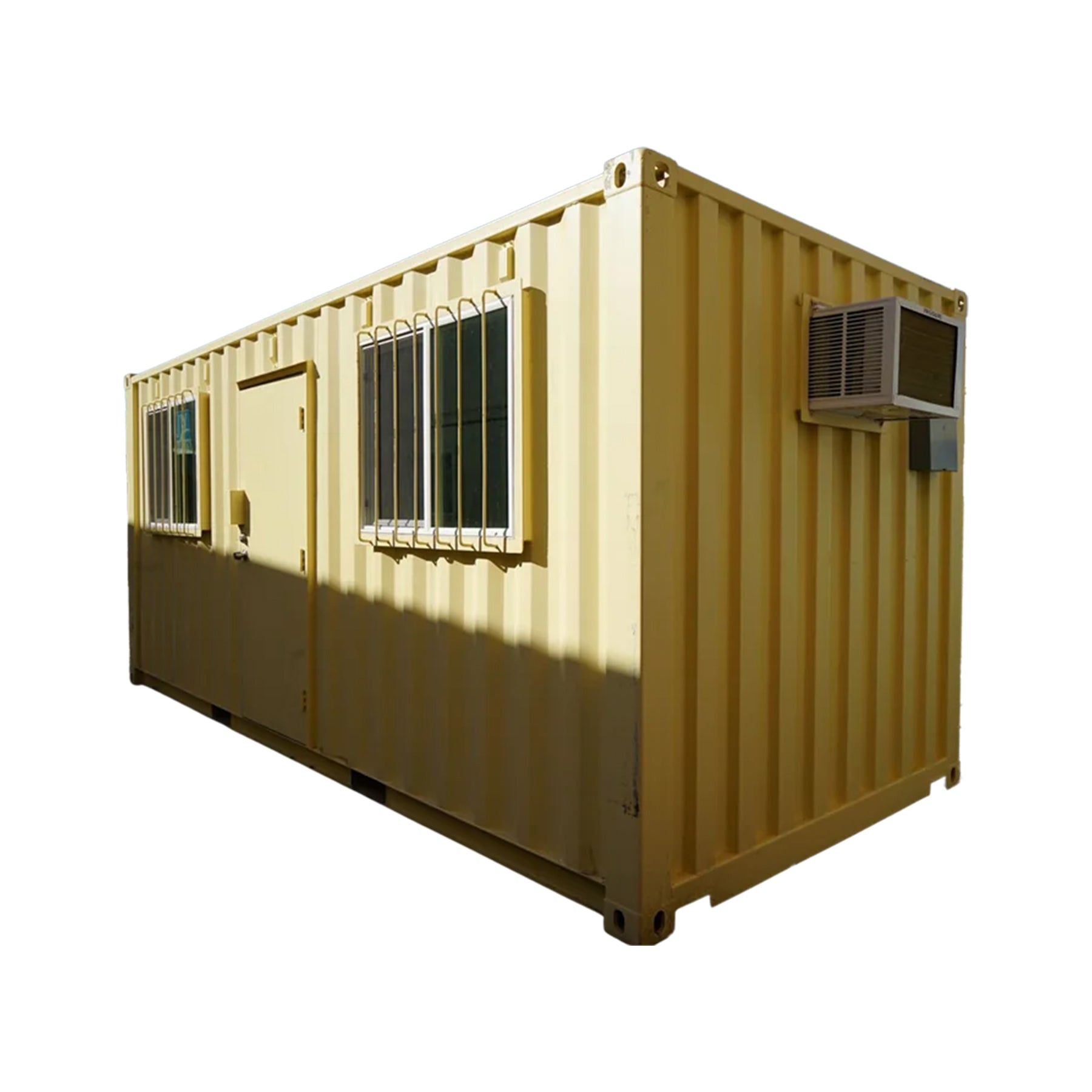 20' Ground Level Office Container for sale – Midstate Containers