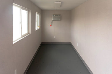 Stick-Framed, R13 Insulation, Vinyl-Wrapped Plywood Finish (45' High Cube)