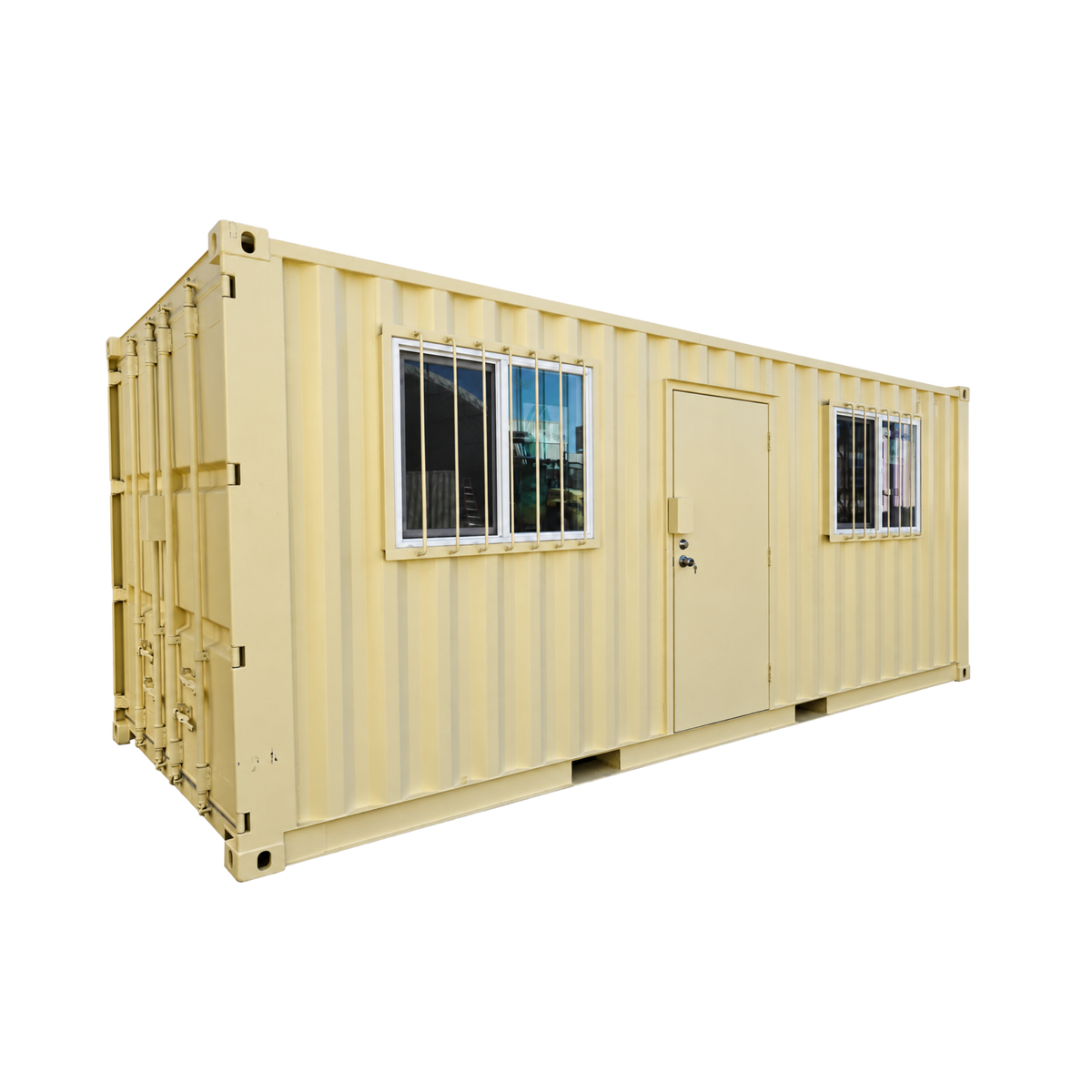 20' Ground Level Office Container