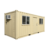 20' Ground Level Office Container