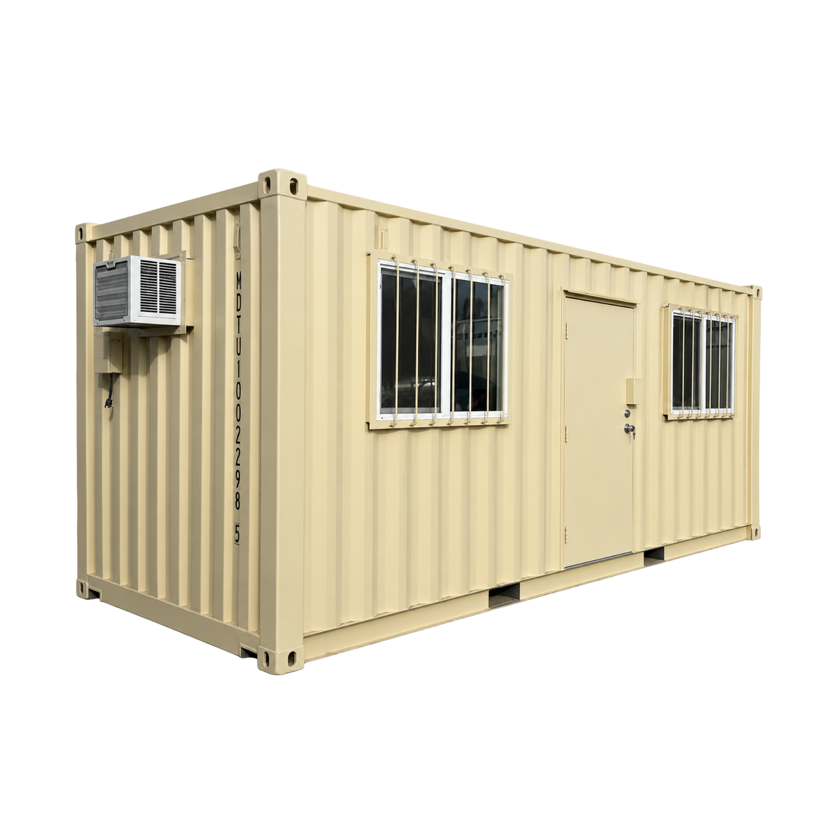 20' Ground Level Office Container