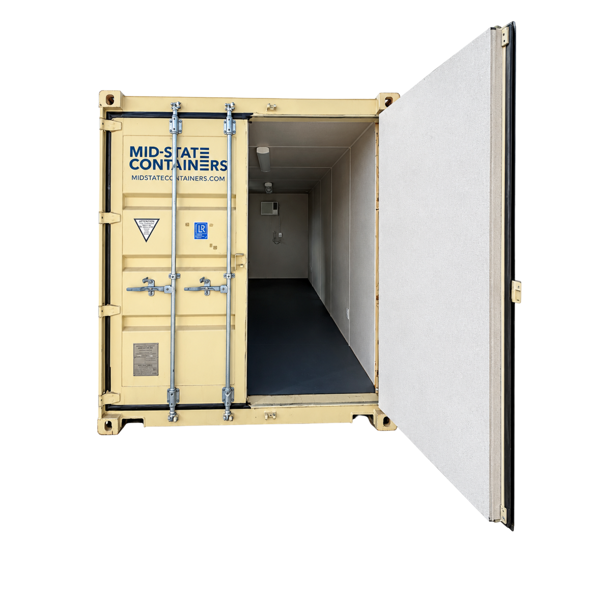 20' Ground Level Office Container