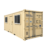 20' Ground Level Office Container