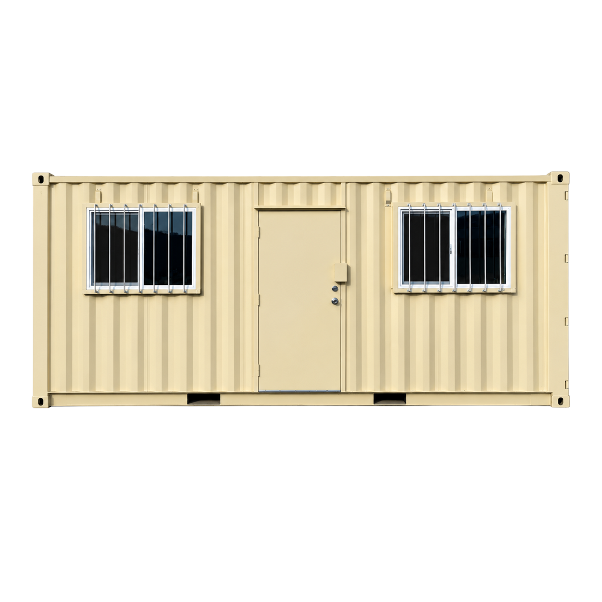 20' Ground Level Office Container
