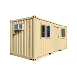 20' Ground Level Office Container