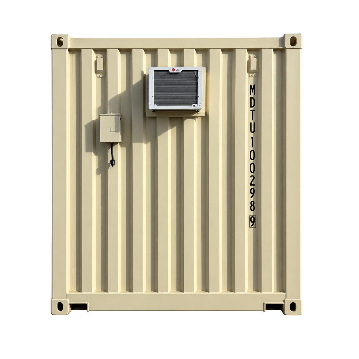 20' Ground Level Office Container