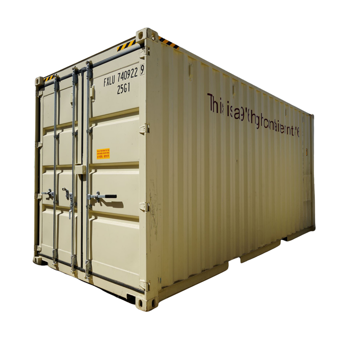 20' High Cube One Trip Container