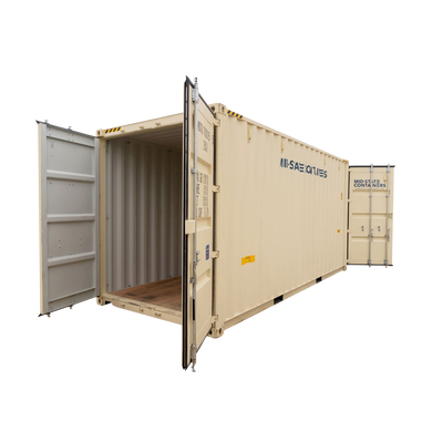 20’ High Cube One Trip Double Door Container