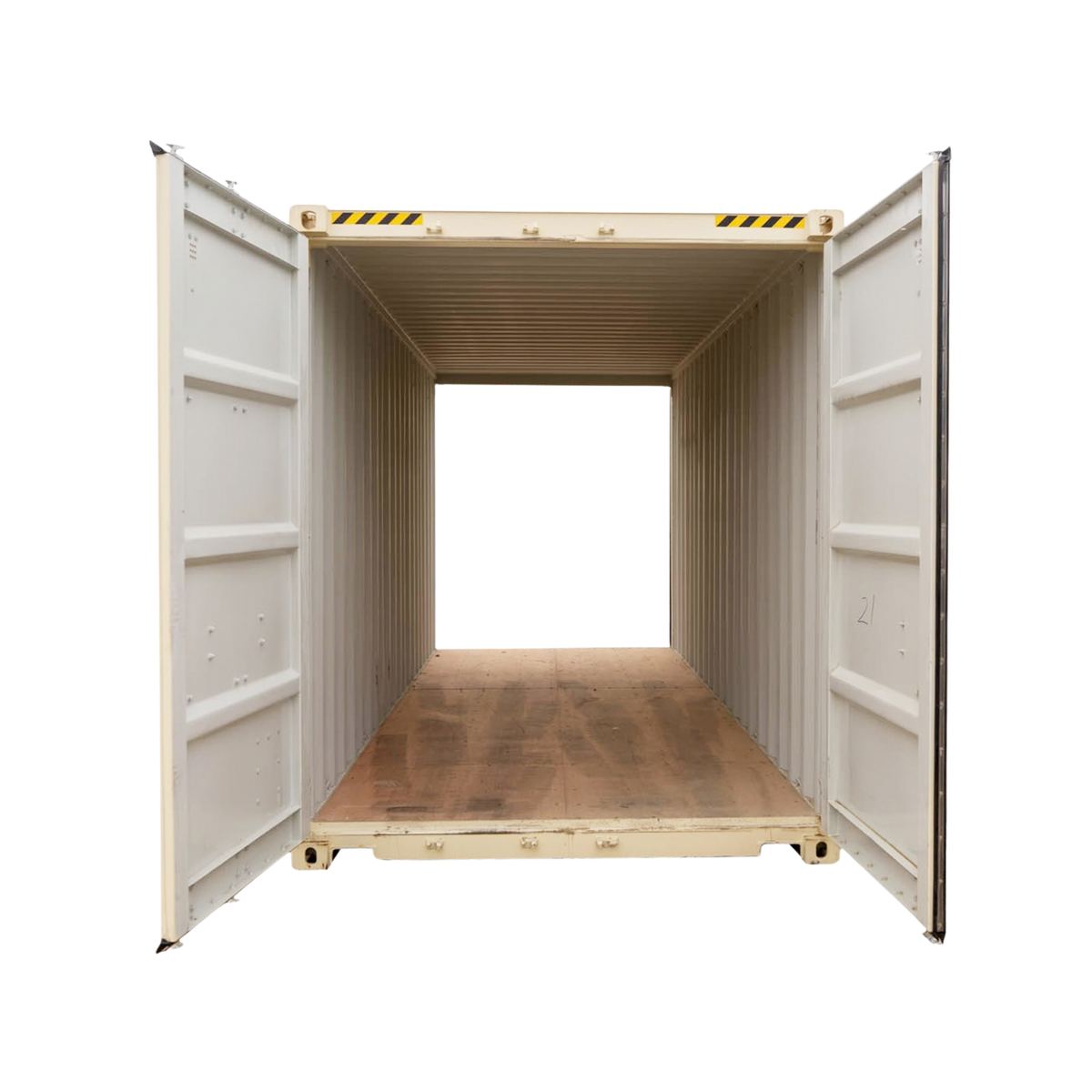 20’ High Cube One Trip Double Door Container