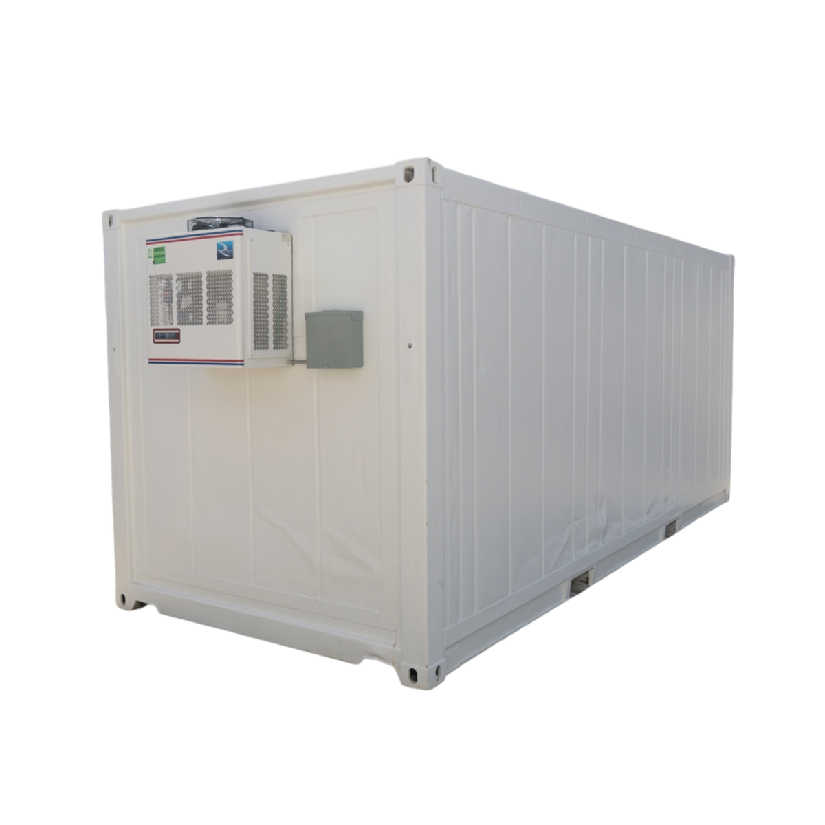 20' STD  Refrigerated Container Used Box - New Motor (Single Phase 3.5 HP Freezer)