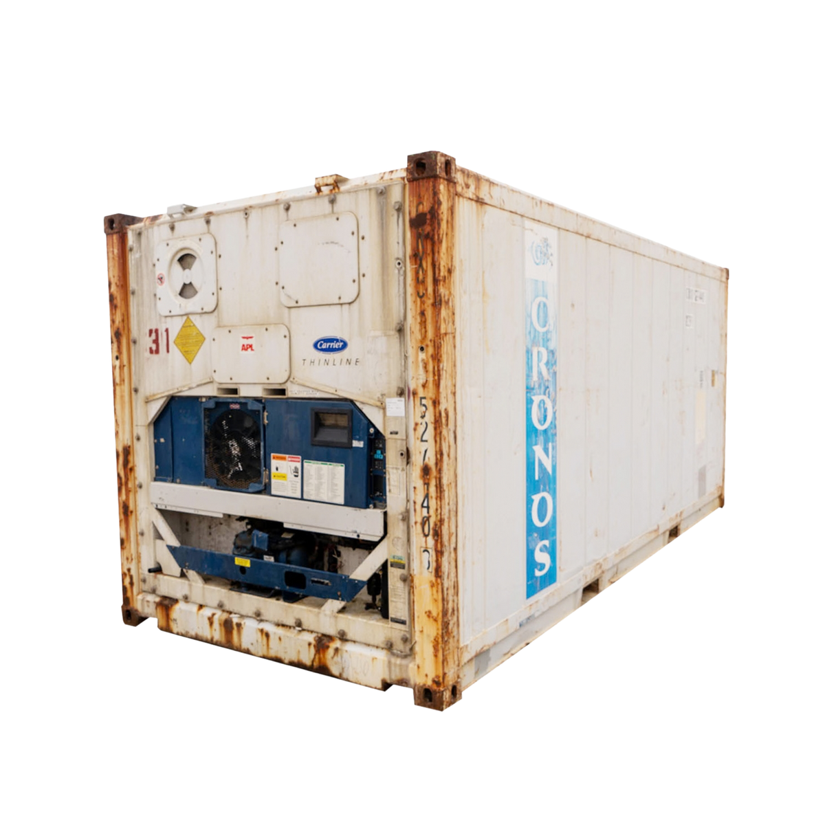 20' Standard Height Used Refrigerated Container (Three Phase)