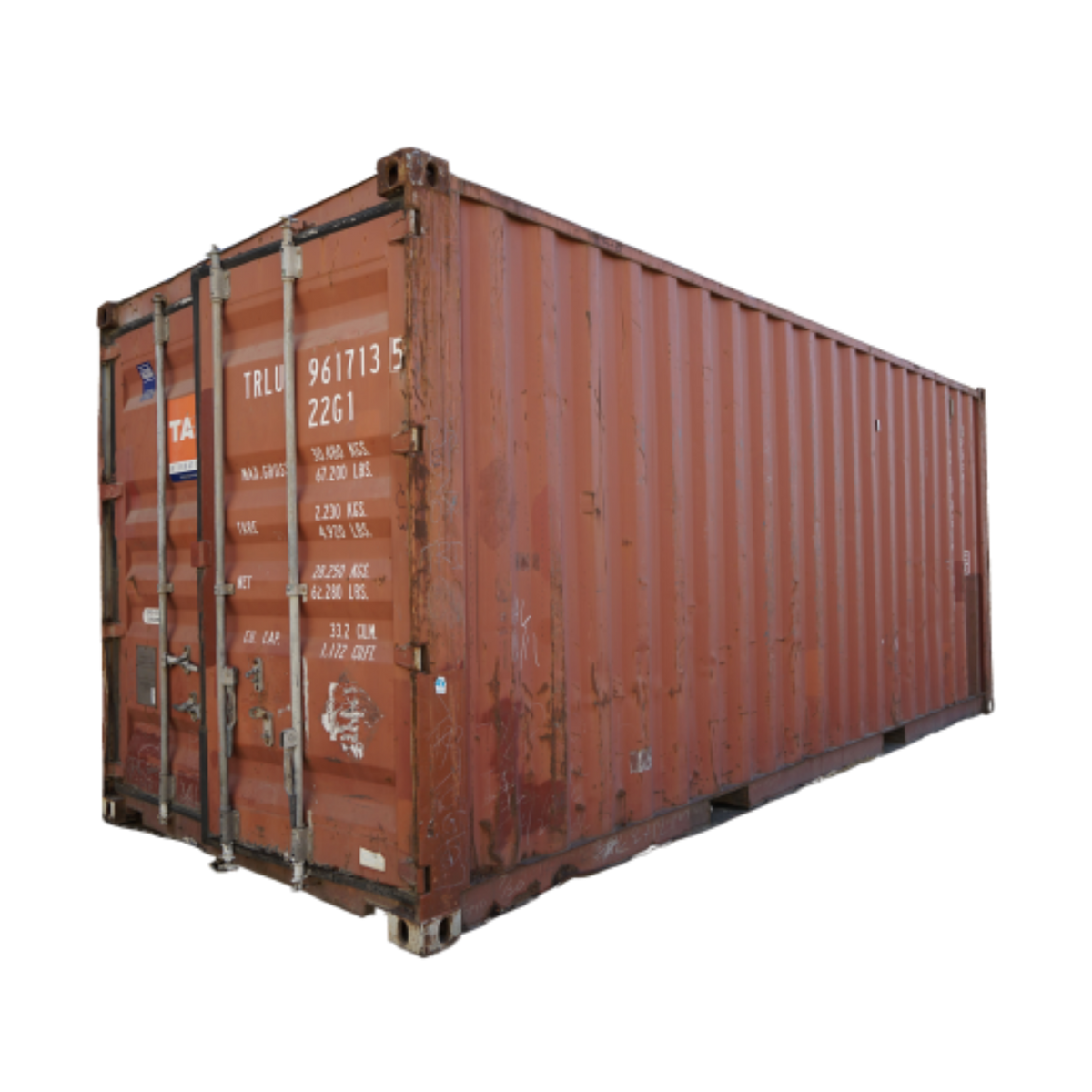 20’ Standard Wind and Watertight Container