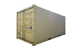 20 standard container one trip tan color for rent