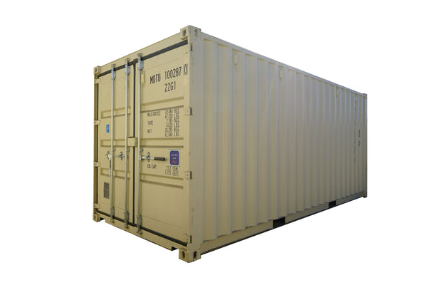 20 standard container one trip tan color for rent