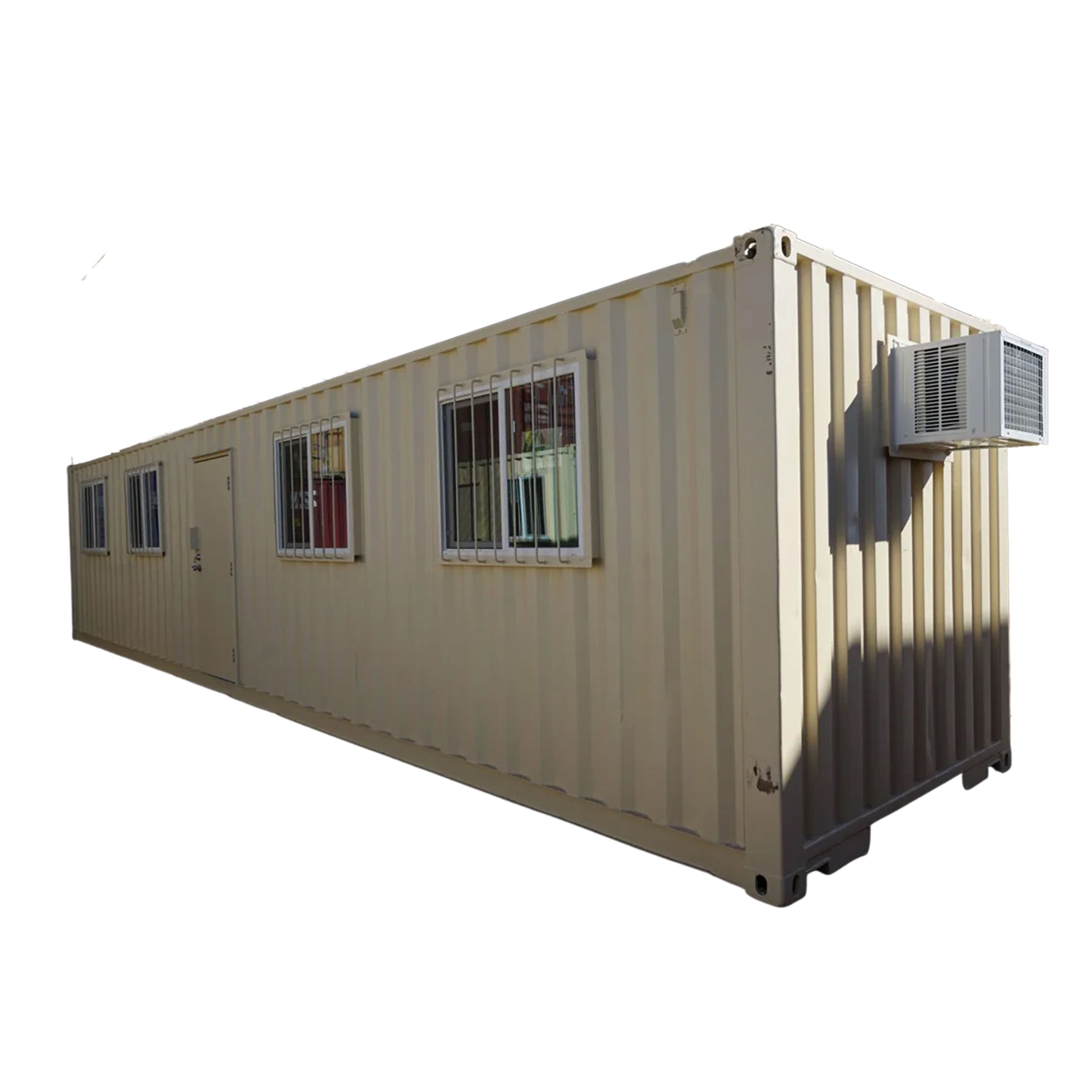 40' Ground Level Office Container for sale – Midstate Containers