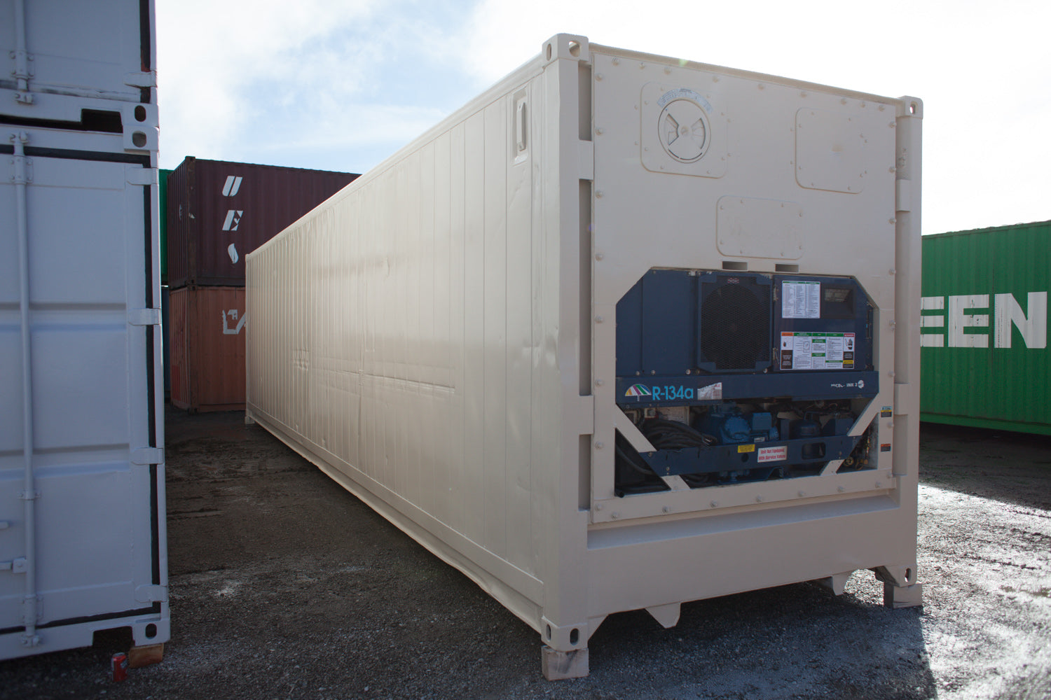 40’ Refrigerated Container Rental near me – Midstate Containers