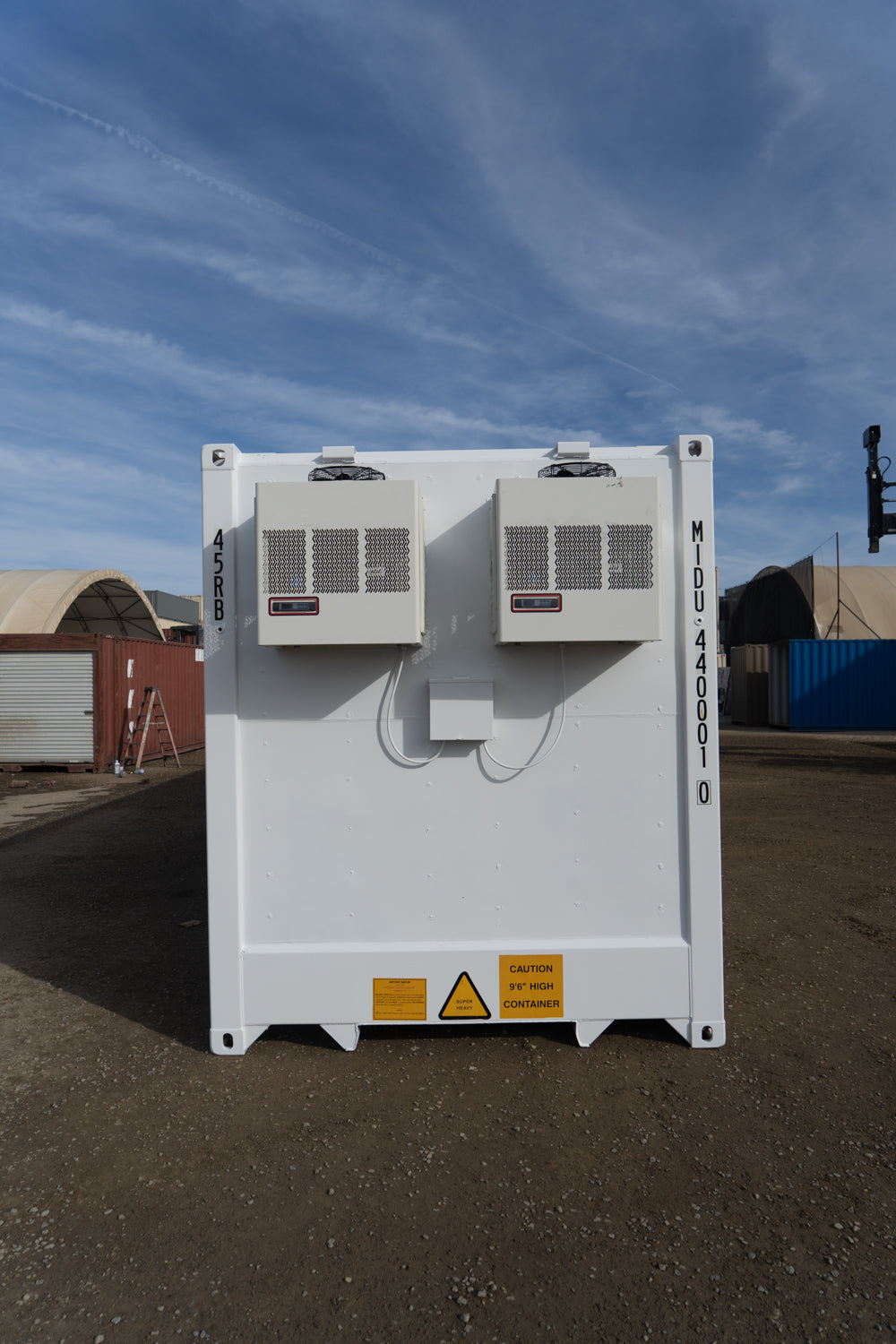 40' High Cube New Refrigerated Container (Single Phase 3HP) – Midstate ...