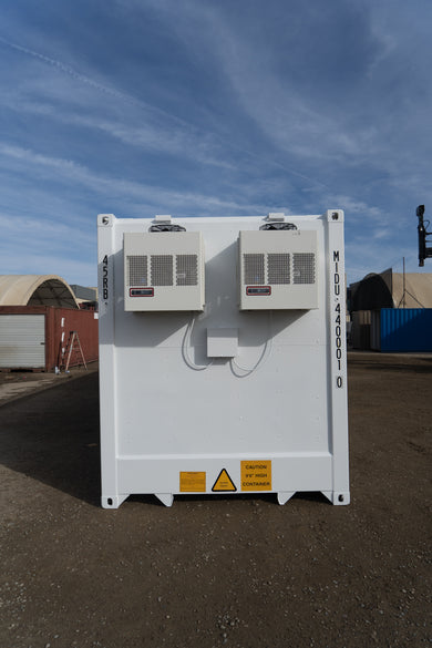 40' High Cube New Refrigerated Container (Single Phase 3HP Cooler)