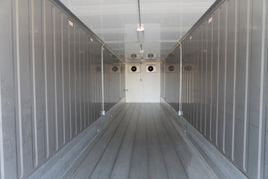 40' High Cube New Refrigerated Container (Single Phase 3HP Cooler)