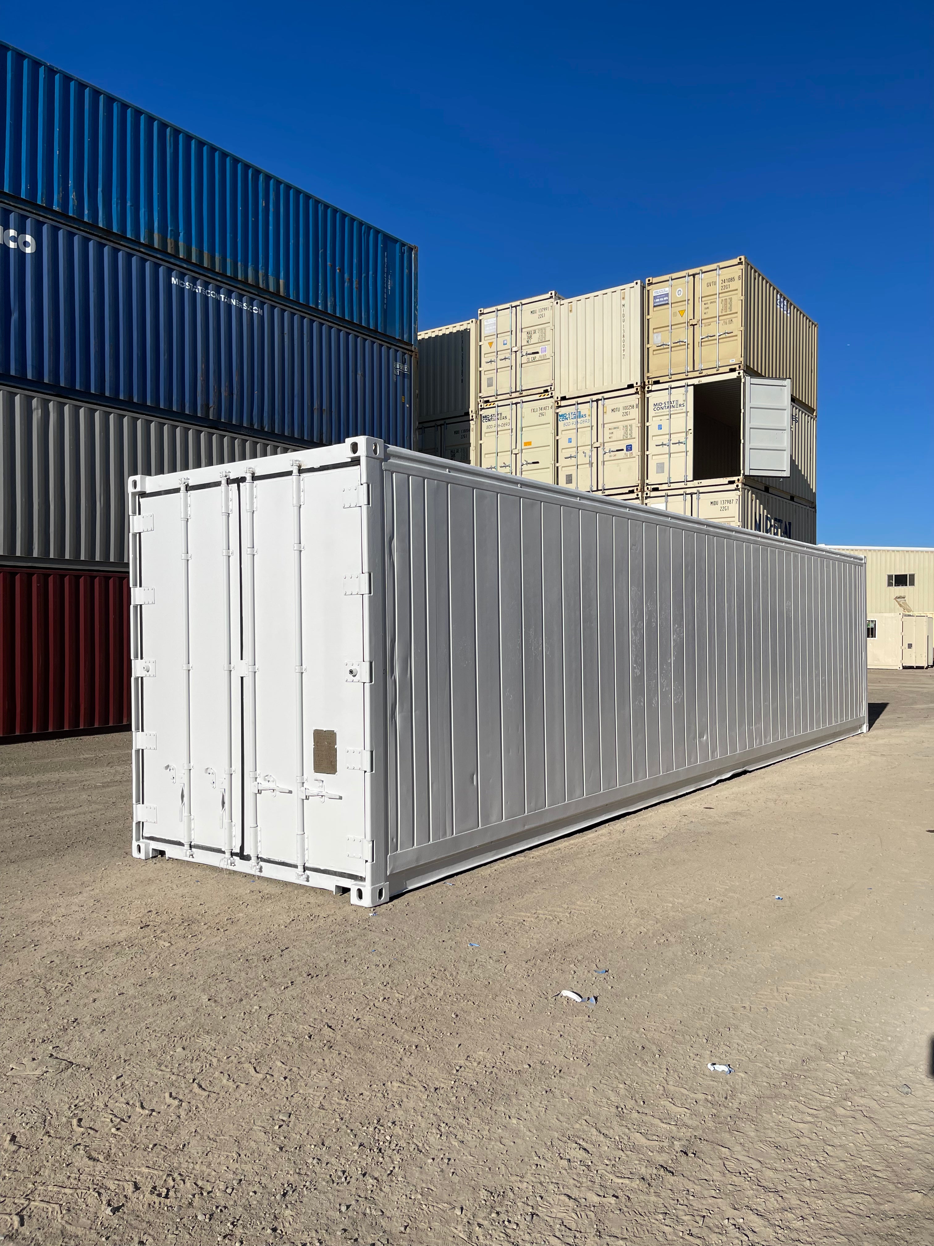 40' High Cube Refrigerated Container Used Box - New Motor (Single Phas ...