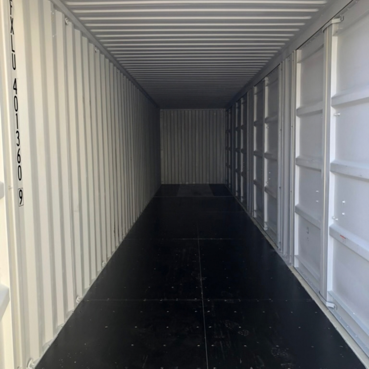 40' High Cube Four Door Open Side Container