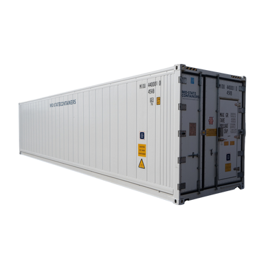 40' High Cube New Refrigerated Container (Single Phase 5HP Freezer)