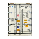 40' High Cube New Refrigerated Container (Single Phase 5HP Freezer)