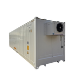 40' High Cube New Refrigerated Container (Single Phase 5HP Freezer)
