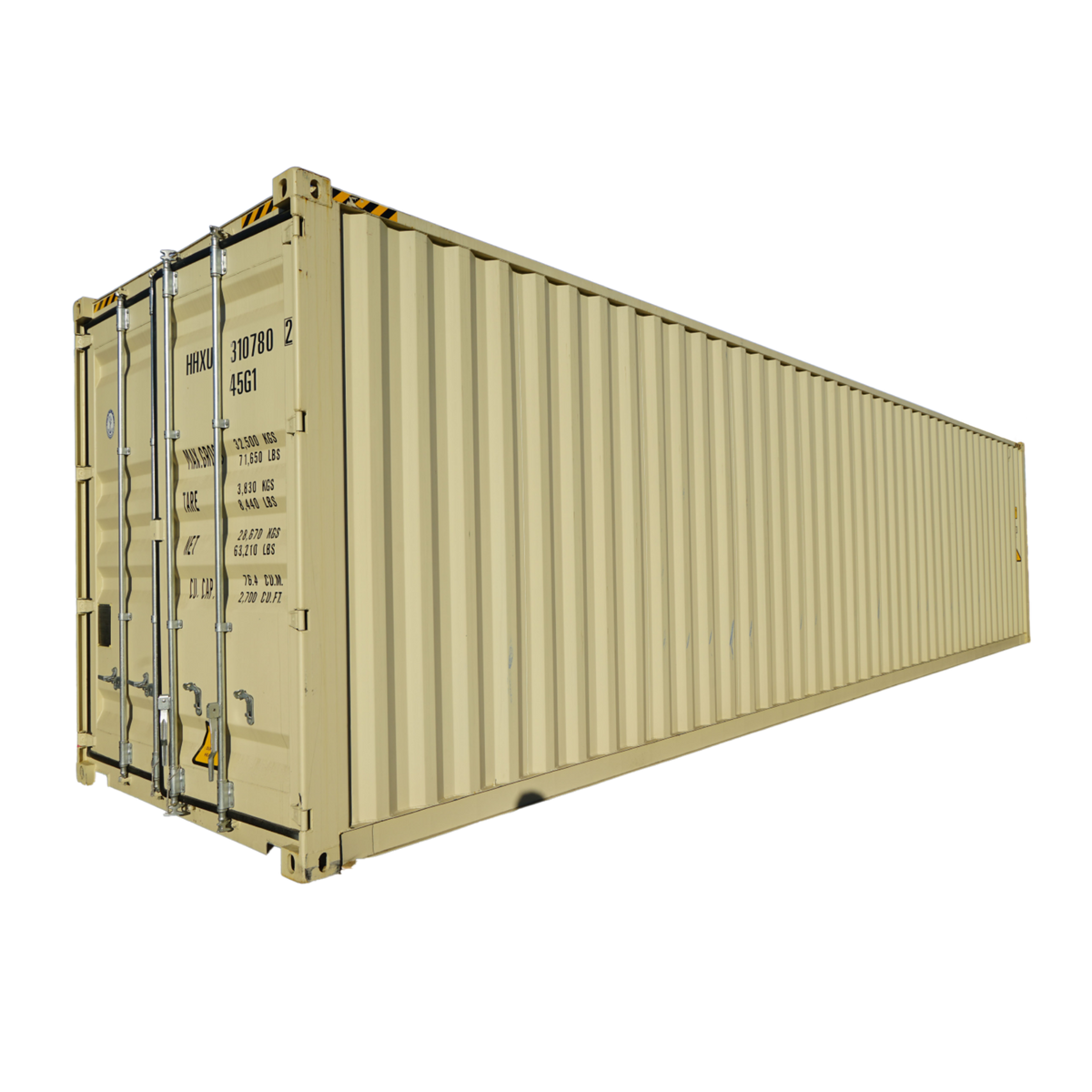 40’ High Cube One Trip Container