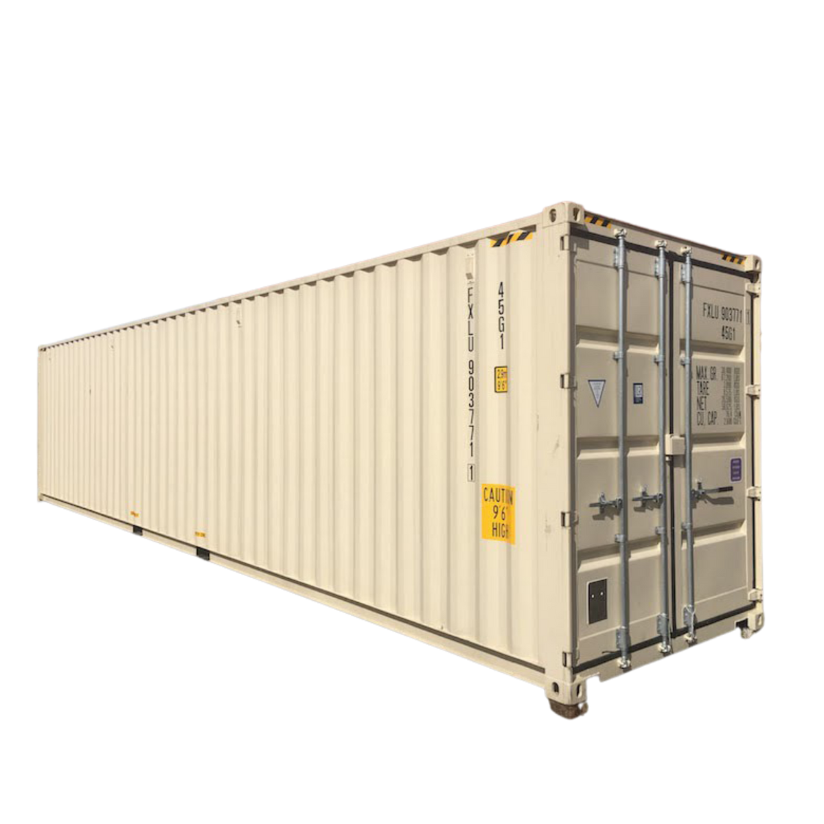 40’ High Cube One Trip Container